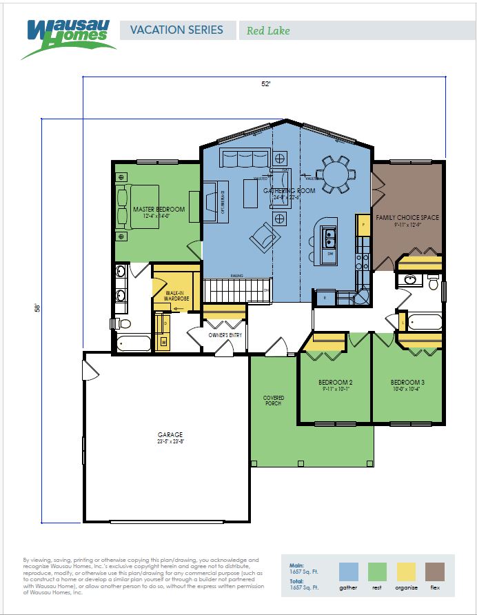 Red Lake Floor Plan